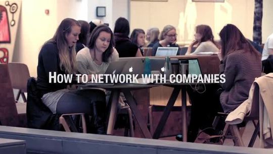 How to network with companies
