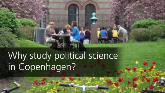 Why study political science  in Copenhagen?