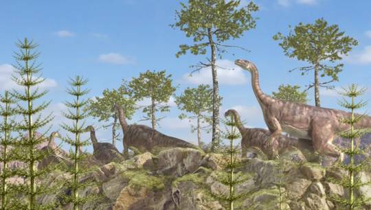 Det tog de planteædende dinosaurer 15 mio. år at nå til Østgrønland - men hvorfor?