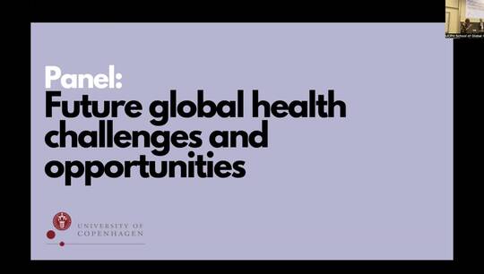 Future Global Health Challenges and Opportunities - School of Global Health 15th Anniversary Celebration