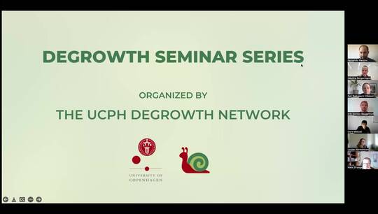 The Degrowth Online Seminar Series: “Degrowth in practice: Rethinking work and working time” with Professor Erik Gomez-Baggethun from the Norwegian University of Life Sciences